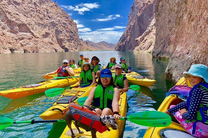 Hoover Dam Kayak Tour with Shuttle - Hot Springs & Emerald Cave - Gold Strike Canyon Hot Springs
