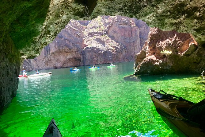 Hoover Dam Kayak Tour with Shuttle - Hot Springs & Emerald Cave - Arizona Hot Springs, Waterfalls, and Sauna Cave