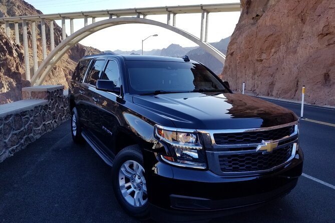 Hoover Dam Tour by Luxury SUV - Reaching the top of Hoover Dam