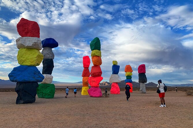 Hoover Dam Walk-On-Top Tour w/ Seven Magic Mountains & Vegas Sign - Small-group transport changes the feel of the day