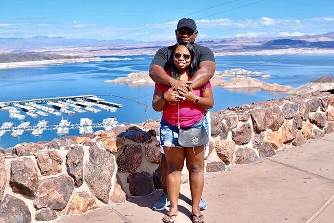 Hoover Dam with Walk On Top Tour and Seven Magic Mountains Stop - A small van changes the feel of the day