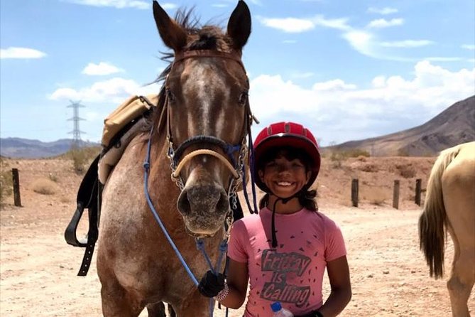Horseback Ride in Las Vegas - The Lava Butte ride, one steady hour through the desert