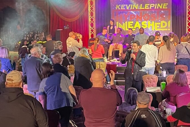 Hypnosis Unleashed Vegas’ Comedy Hypnosis Show - Four Queens and the Fremont Street setting