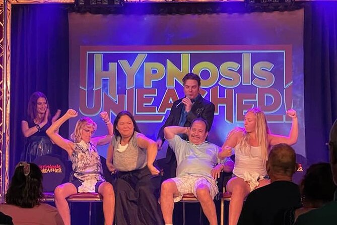 Hypnosis Unleashed Vegas’ Comedy Hypnosis Show - The evening, step by step