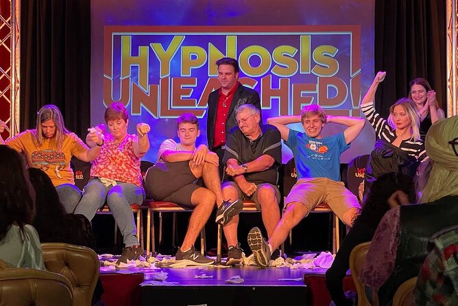 Hypnosis Unleashed Vegas’ Comedy Hypnosis Show - Kevin Lepine and the volunteer-led comedy