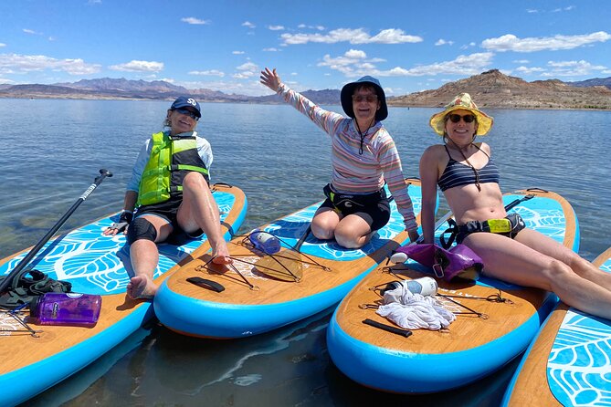 Lake Mead Stand-Up Paddleboard Tour—Explore Boulder Island - Learning the Board Before Heading for Boulder Island