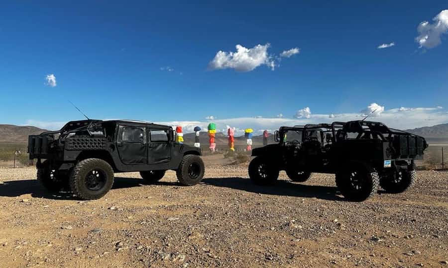 Las Vegas: 7 Magic Mountains and Pioneer Saloon Hummer Tour - Pioneer Saloon and the old Nevada mood