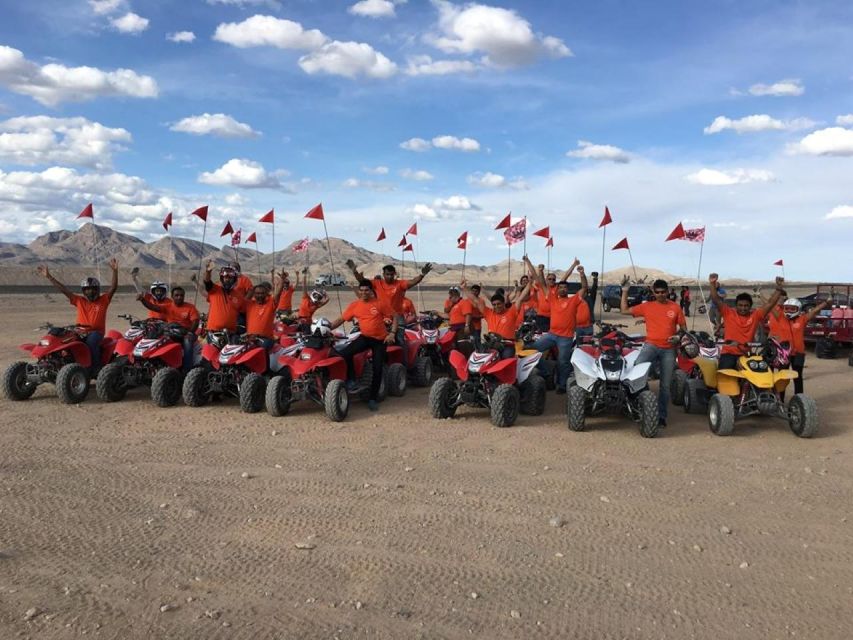 Las Vegas: Amazing Mojave Desert Nellis Dunes ATV Tour. - Cancellation and booking details to check