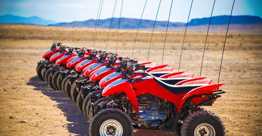 Las Vegas: Amazing Mojave Desert Nellis Dunes ATV Tour. - What the hour on the ATV is really like