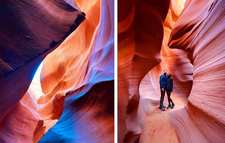 Las Vegas: Antelope Canyon & Horseshoe Bend Tour - The Las Vegas pickup and long ride east