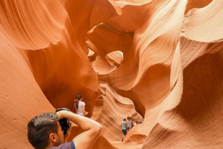 Las Vegas: Antelope Canyon & Horseshoe Bend Tour with Pickup - The return to Las Vegas