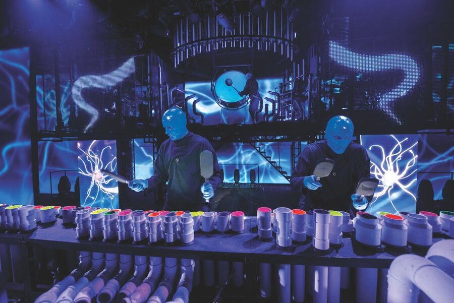 Las Vegas: Blue Man Group Show Ticket at Luxor Hotel - A different kind of Las Vegas stage show