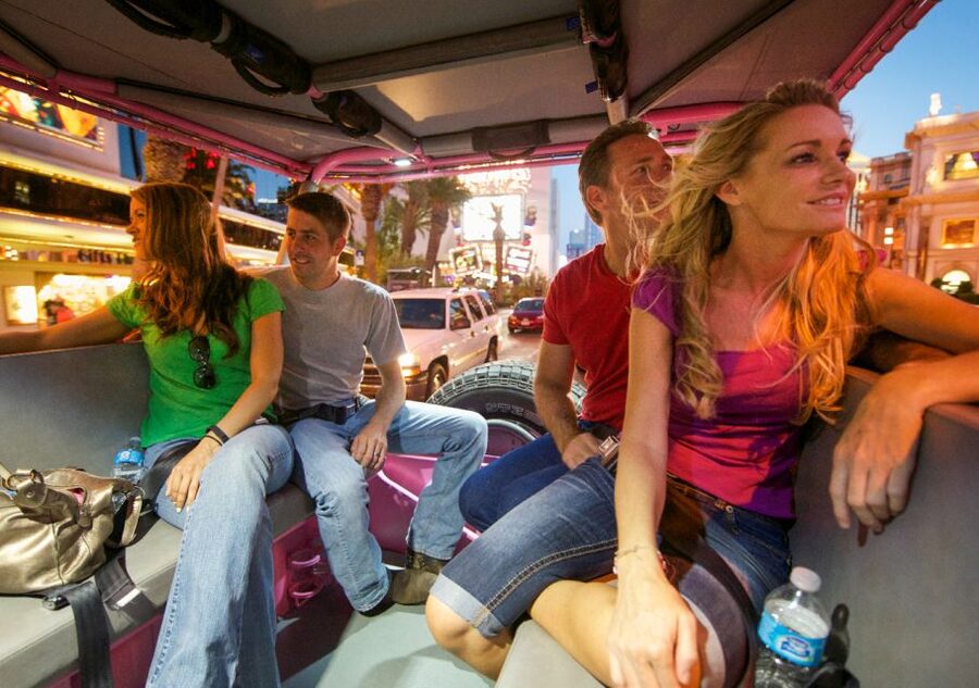 Las Vegas: Bright Lights City Tour with High Roller Ticket - Starting at the Welcome sign