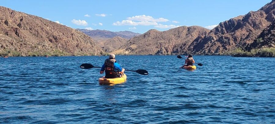 Las Vegas: Colorado River to Emerald Cave Half-Day Kayak - From Las Vegas casinos to Willow Beach