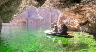 Colorado River to Emerald Cave Half-Day Kayak