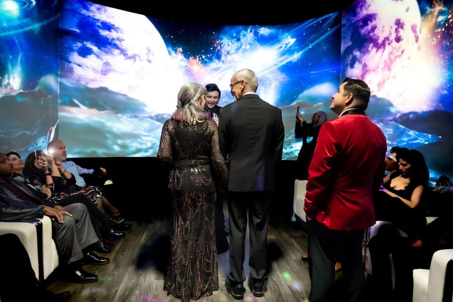 Las Vegas: Cosmic Space Wedding + Spectacular Photography - The $299 package and its real value