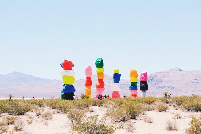 LAS VEGAS: Death Valley, Seven Magic Mountains & Vegas Sign TOUR - From Las Vegas neon to Death Valley salt