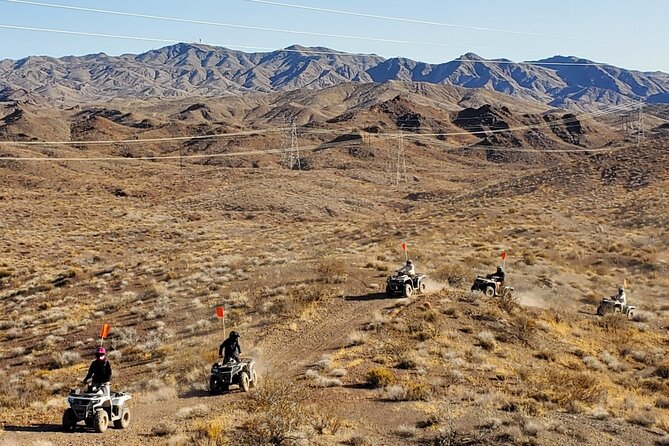Las Vegas Desert ATV Experience - Dust, goggles, and desert comfort