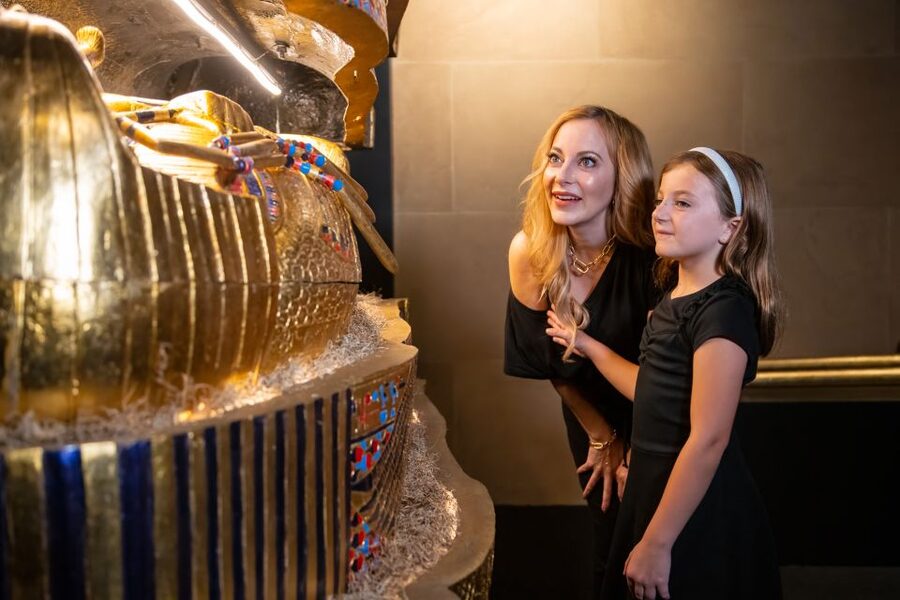 Las Vegas: Discovering King Tut’s Tomb Exhibit at the Luxor - Inside the three-dimensional tomb reconstruction