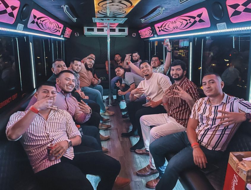 Las Vegas Fremont Street Bar Crawl (party bus add-on option) - The optional party bus and final Strip venue