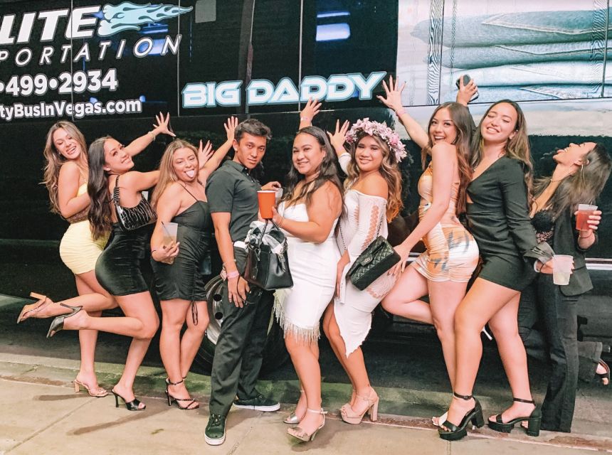 Las Vegas Fremont Street Bar Crawl (party bus add-on option) - Who will get the most from this crawl?