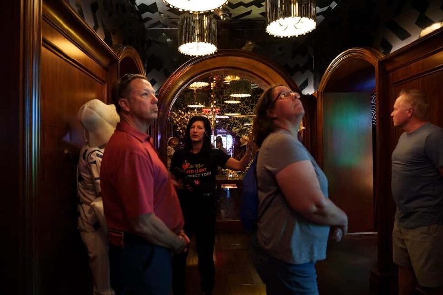 Las Vegas: Fremont Street Secrets & Red Light History Walk - Plaza, Main Street Station, and the old casino clues