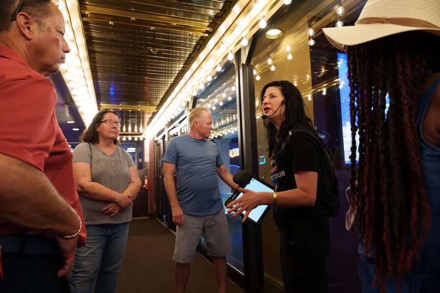 Las Vegas: Fremont Street Secrets & Red Light History Walk - Starting at the Plaza and following the old line