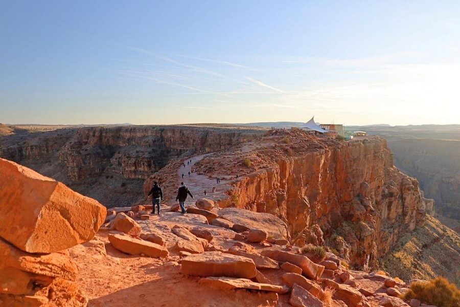 Las Vegas: Grand Canyon Flight with Optional Skywalk Entry - Guano Point and its wide-open view