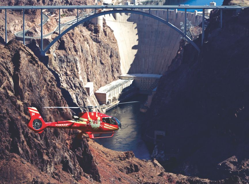 Las Vegas: Grand Canyon Helicopter Air Tour with Vegas Strip - Hoover Dam and Lake Mead from the air