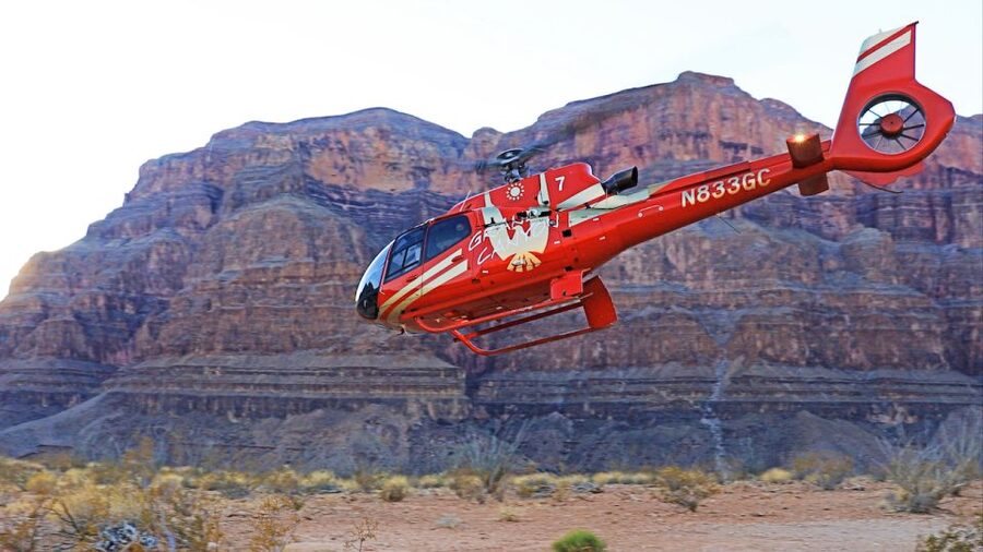 Las Vegas: Grand Canyon Helicopter Ride, Boat Tour & Skywalk - Starting at Boulder City Municipal Airport