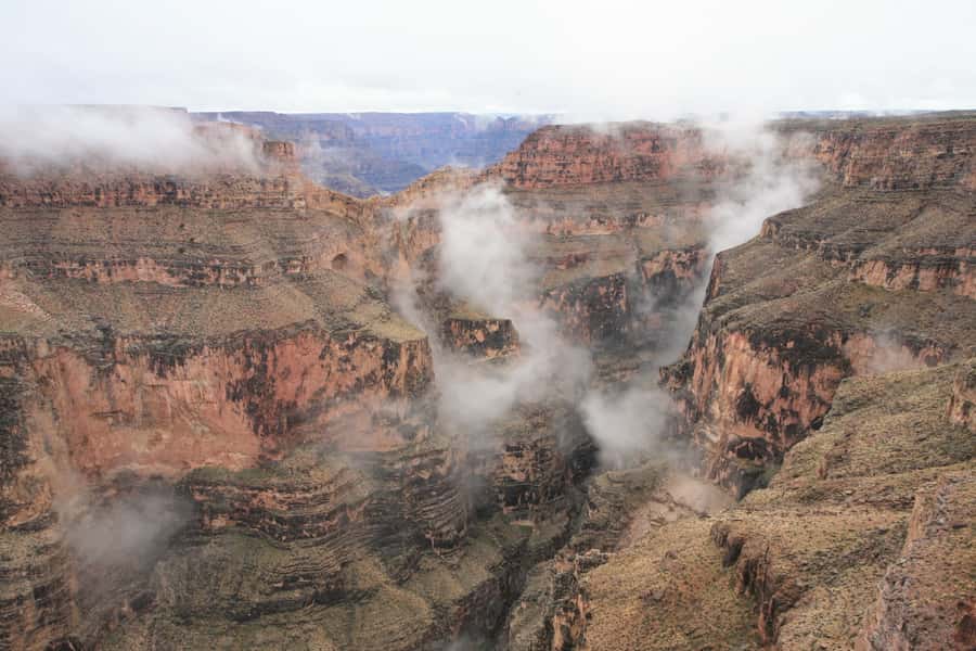 Las Vegas: Grand Canyon West Rim Tour with Helicopter Flight - The Joshua Tree Forest and Hoover Dam photo stop