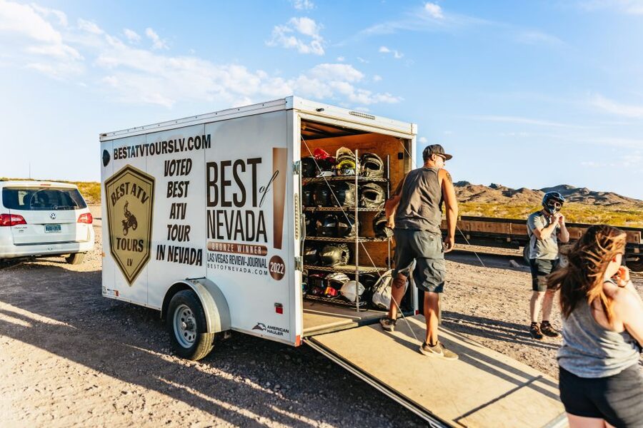 Las Vegas: Guided Las Vegas Desert ATV Tour - Morning rides or sunset light