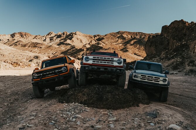 Las Vegas Guided Off-Road Adventure to Callville Wash - Taking the Bronco onto Lake Mead trails