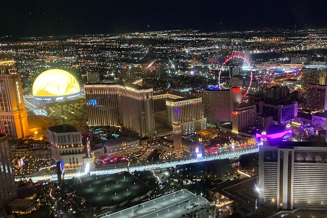Las Vegas Helicopter Night Strip Flight Tour with Optional Dinner - Adding dinner at Pampas or Bonefish Grill
