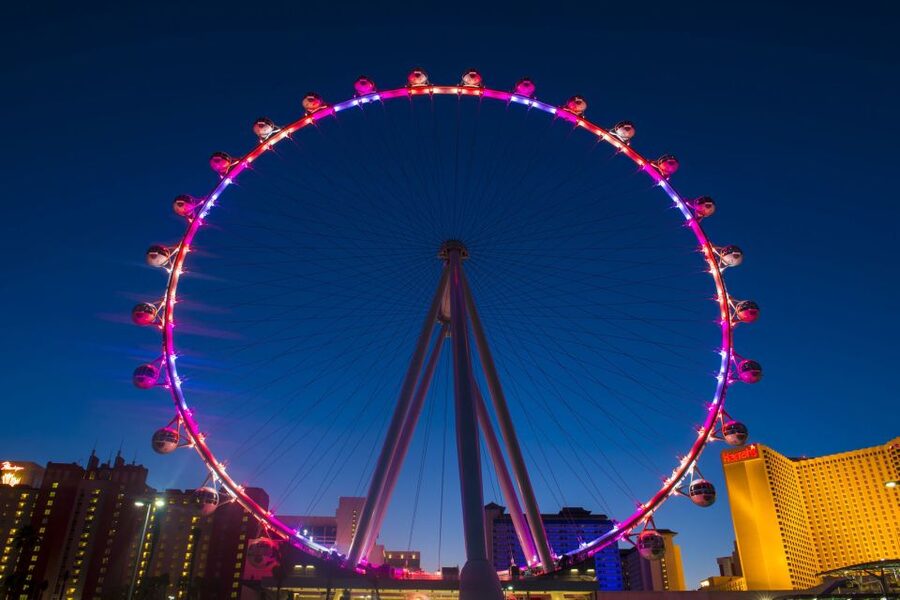 Las Vegas: High Roller Entry Ticket with In-Cabin Open Bar - Why the 550-foot view is worth your time