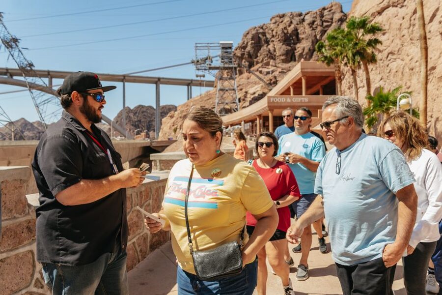 Las Vegas: Hoover Dam Ultimate VIP Tour with Lunch - The comedy ticket adds unusual value