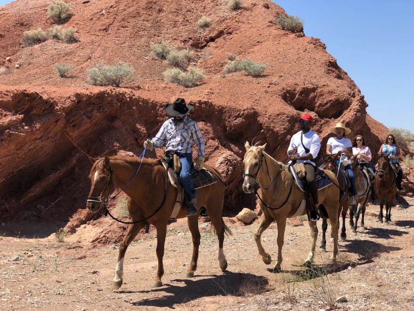 Las Vegas: Horseback Riding Tour - The 90-minute ride through Nevada’s red rock