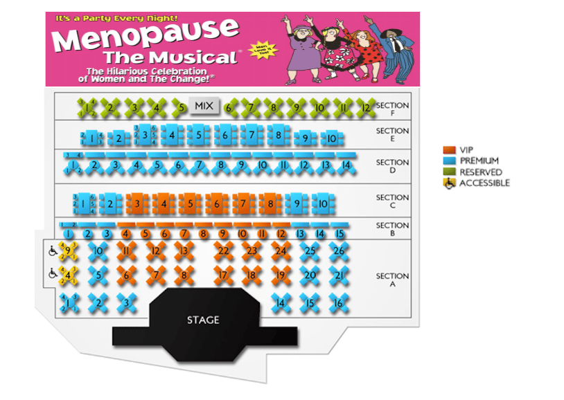 Las Vegas: Menopause the Musical at Harrah's Hotel & Casino - A 90-minute length that fits a Vegas evening