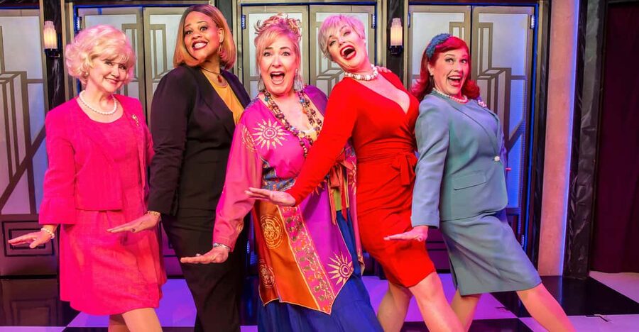 Las Vegas: Menopause the Musical at Harrah's Hotel & Casino - Four characters meet among the lingerie