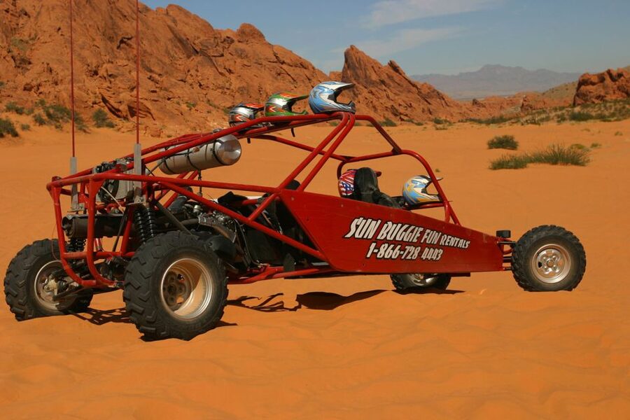 Las Vegas: Mini Baja Dune Buggy Chase Adventure - What the views are really like