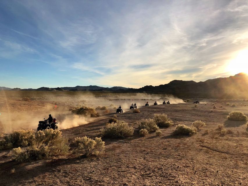 Las Vegas: Mojave Desert ATV Tour with Pick-up - Ninety minutes on a private Mojave trail