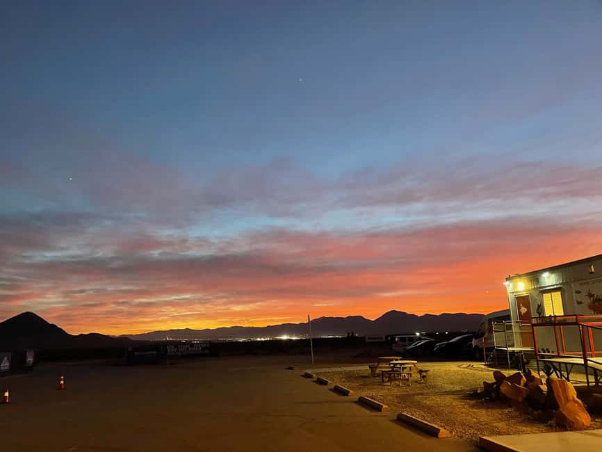 Las Vegas Mojave Off Road Adventure |Guided Tour-Let's Ride! - A midway pause for water and photos