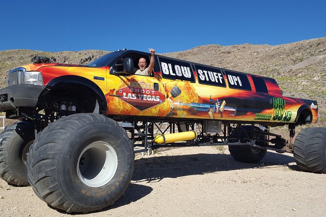 Las Vegas Monster Truck Driving Experience - Morning or Afternoon Scheduling