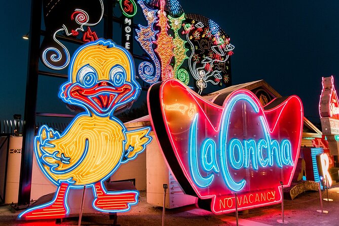Las Vegas: Neon Museum Night Experience and Open-Top Bus Tour - The Strip sights you see from the bus