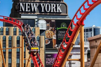 New York-New York Hotel Big Apple Coaster Ride