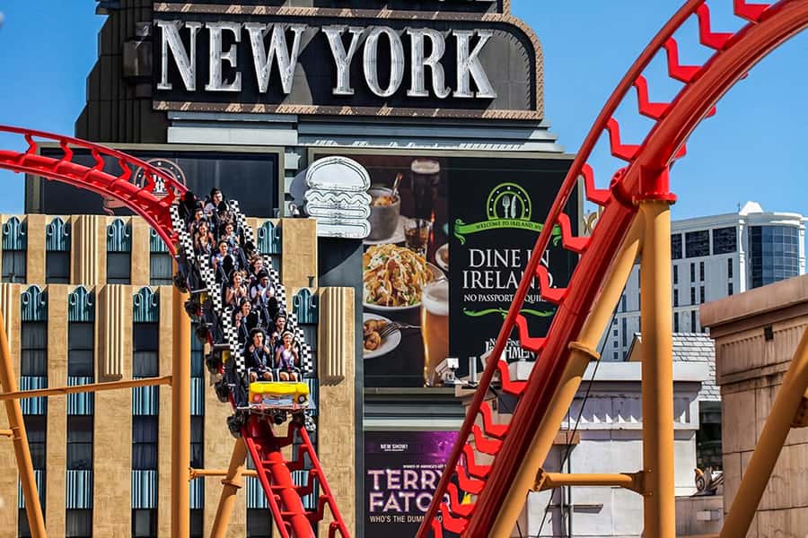 Las Vegas: New York-New York Hotel Big Apple Coaster Ride - Why the night ride is worth considering