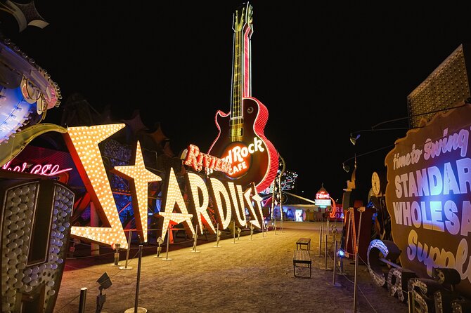 Las Vegas Night Flight by Helicopter with Neon Museum Admission - What this Las Vegas night flight really gives you