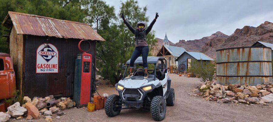 Las Vegas: Old West Adventure ATV/RZR Full-Day Tour - Games, photos, and the final hour