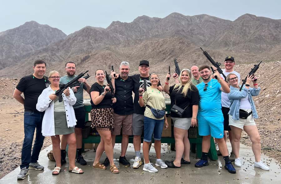 Las Vegas: Outdoor Shooting in Southern Nevada - Choosing Between Three Guns and a Larger Package
