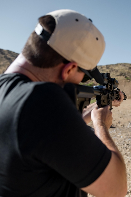 Las Vegas: Outdoor Shooting Range Experience with Instructor - Four firearms, four different shooting experiences